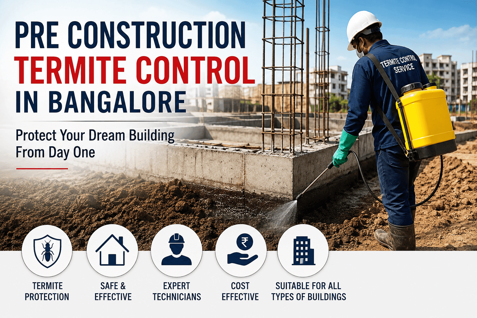 Pre Construction Termite Control In bangalore