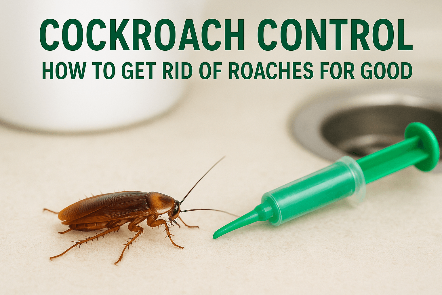 Cockroach Control: How to Get Rid of Roaches for Good