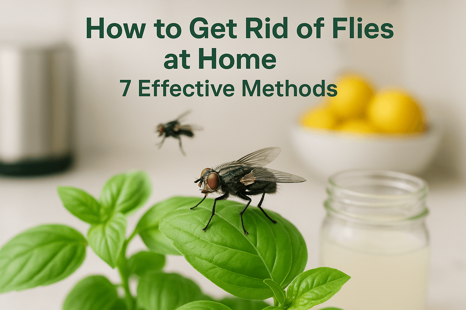 How to Get Rid of Flies at Home: 7 Effective Methods