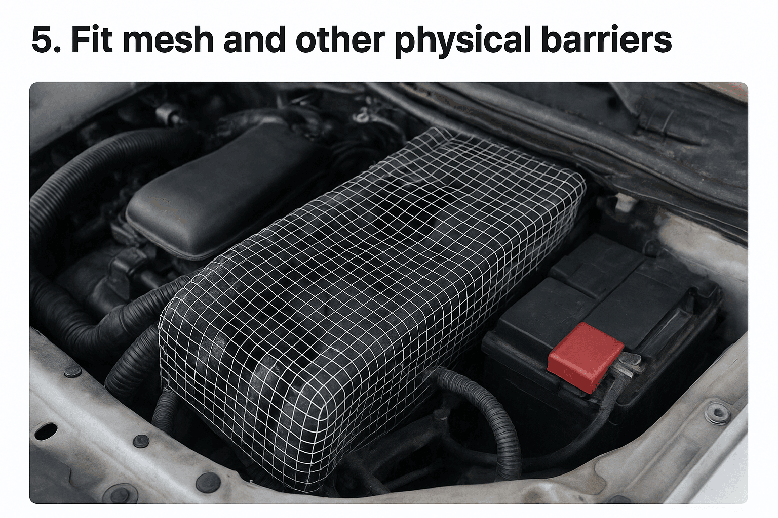 5. Fit mesh and other physical barriers