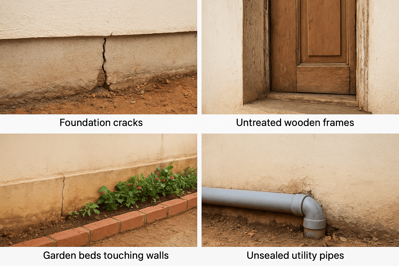 Common entry points around Bangalore homes