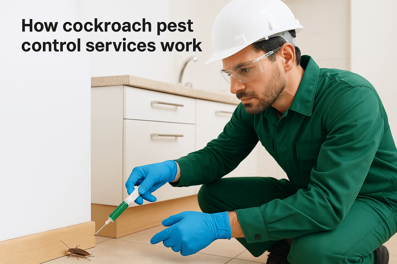 How cockroach pest control services work