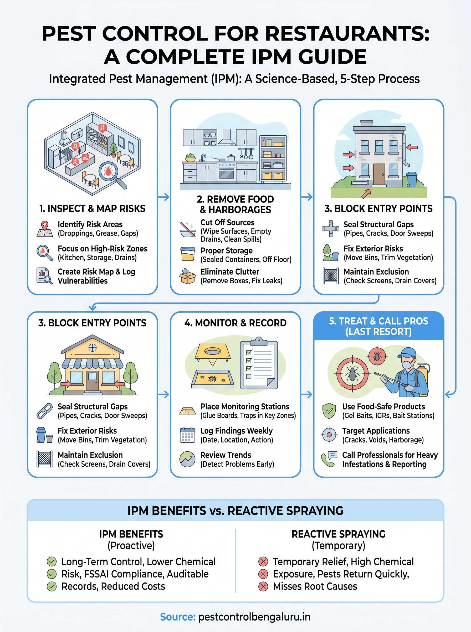 pest control for restaurants infographic
