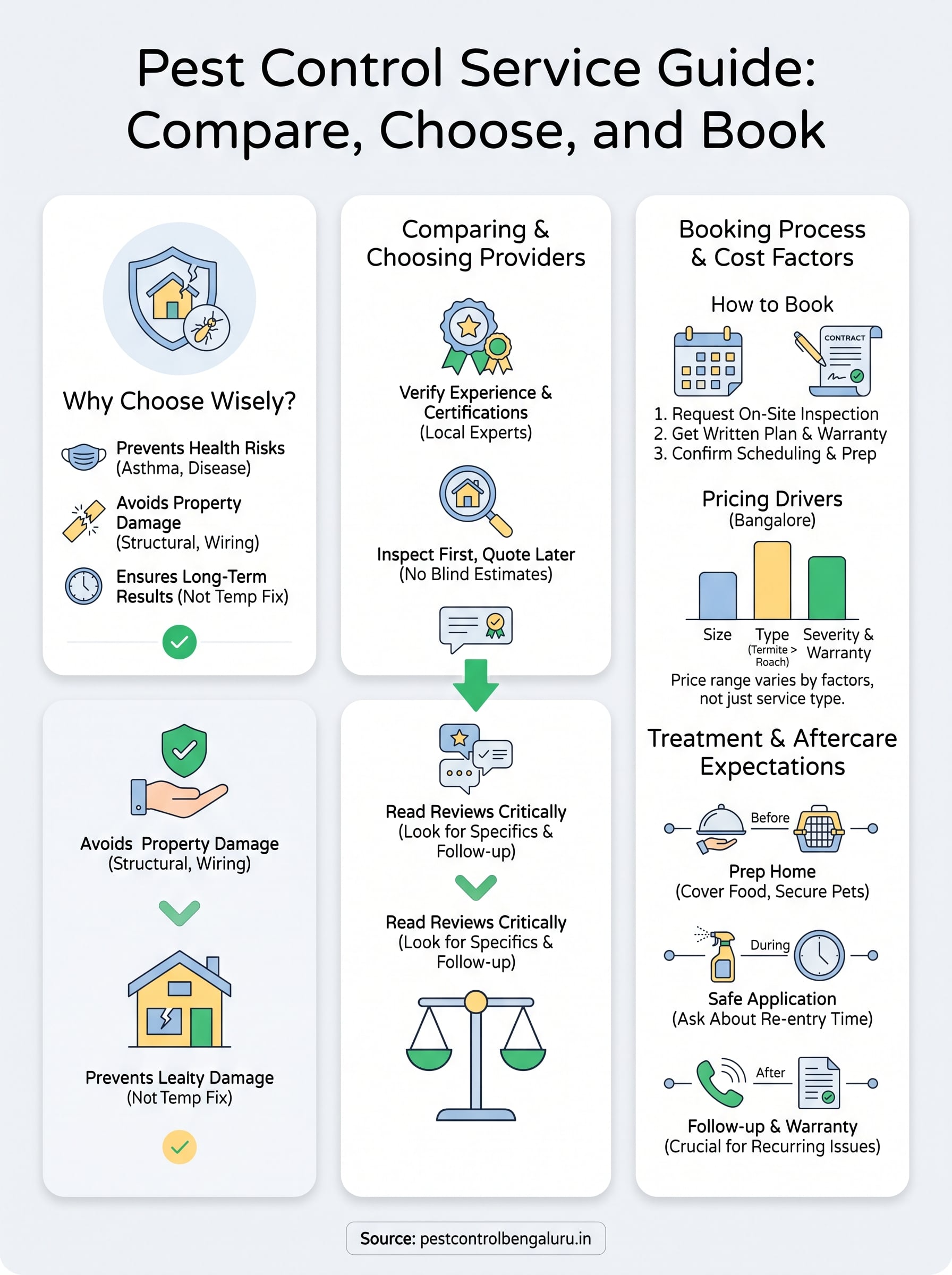 pest control service infographic