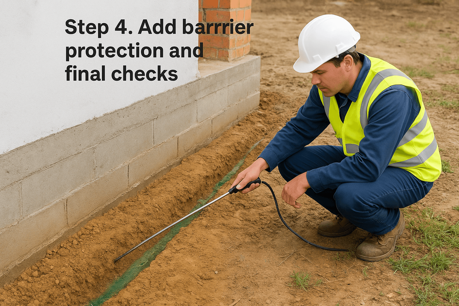 Step 4. Add barrier protection and final checks