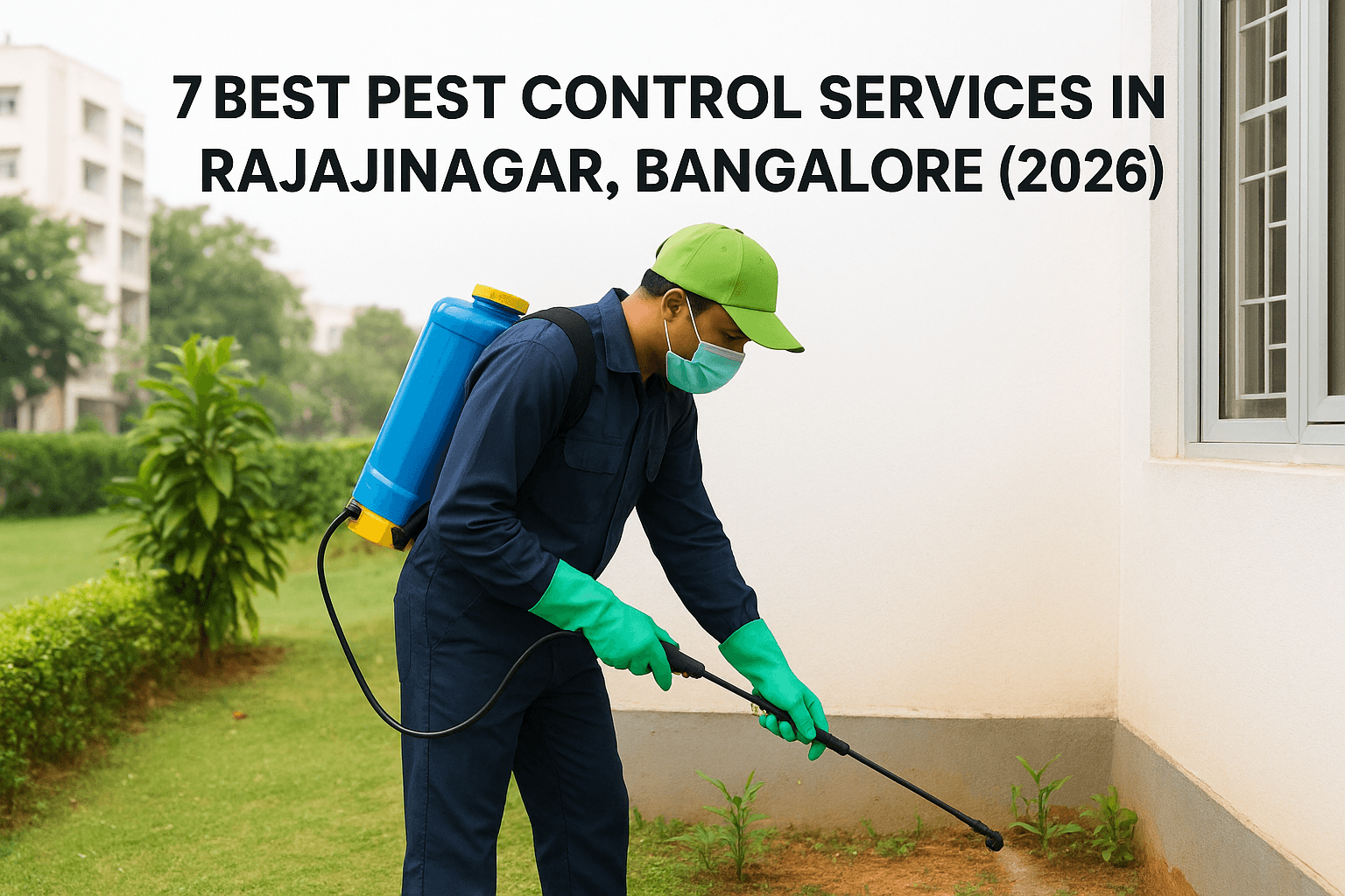 7 Best Pest Control Services In Rajajinagar, Bangalore (2026)