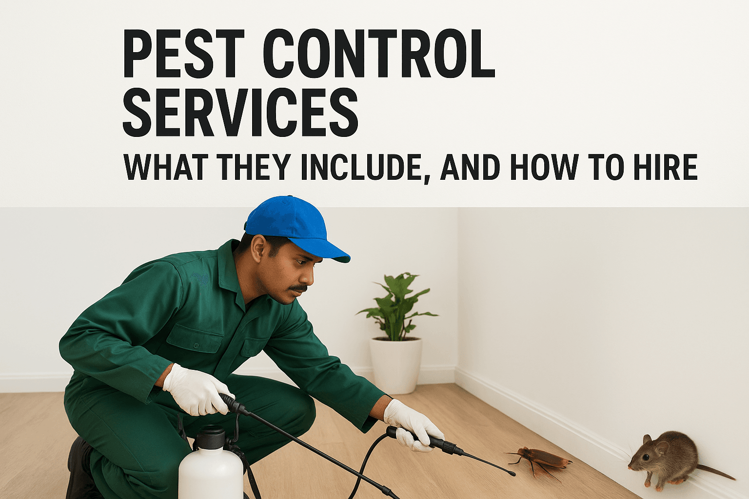 Pest Control Services: What They Include, and How to Hire