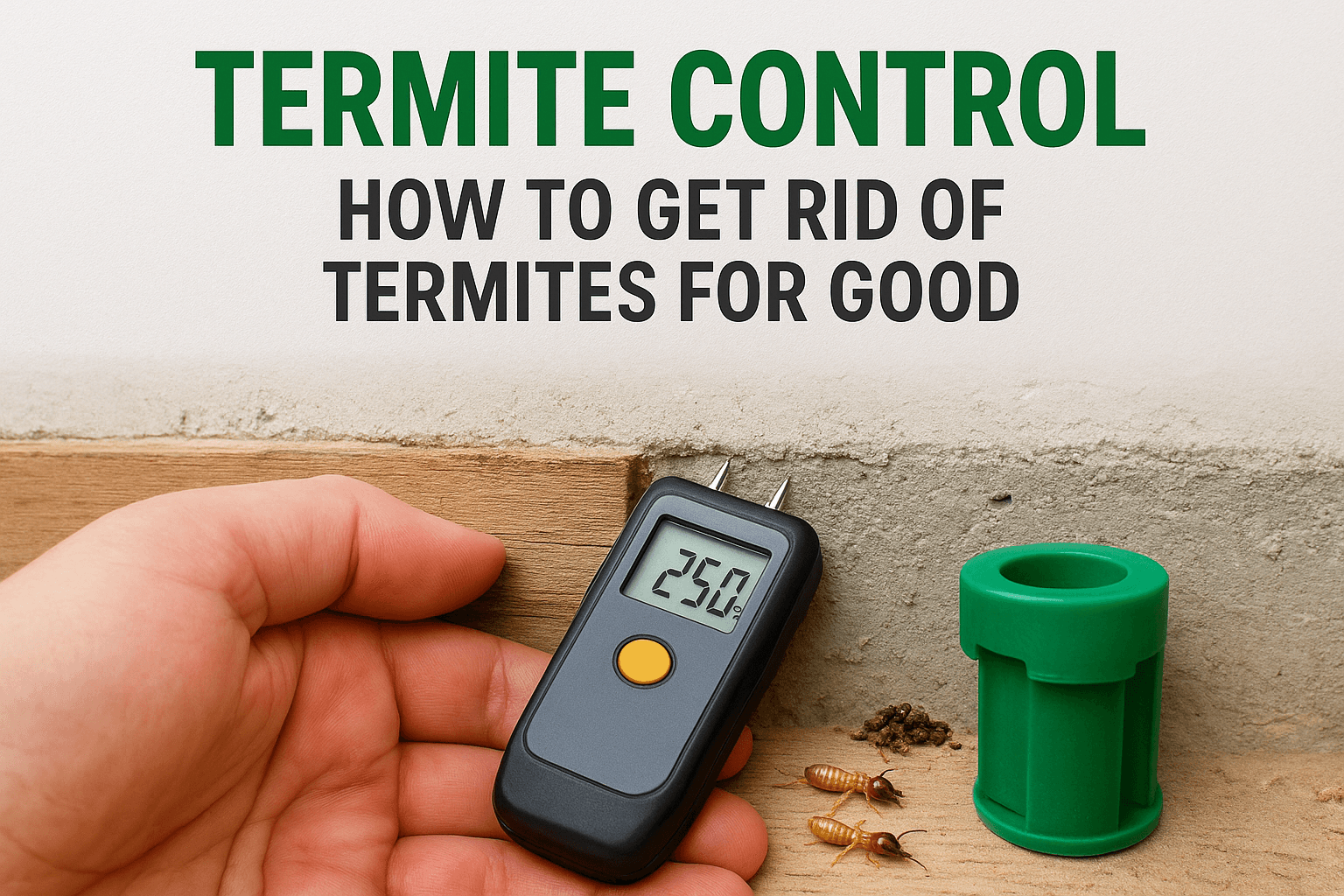 Termite Control: How to Get Rid of Termites for Good